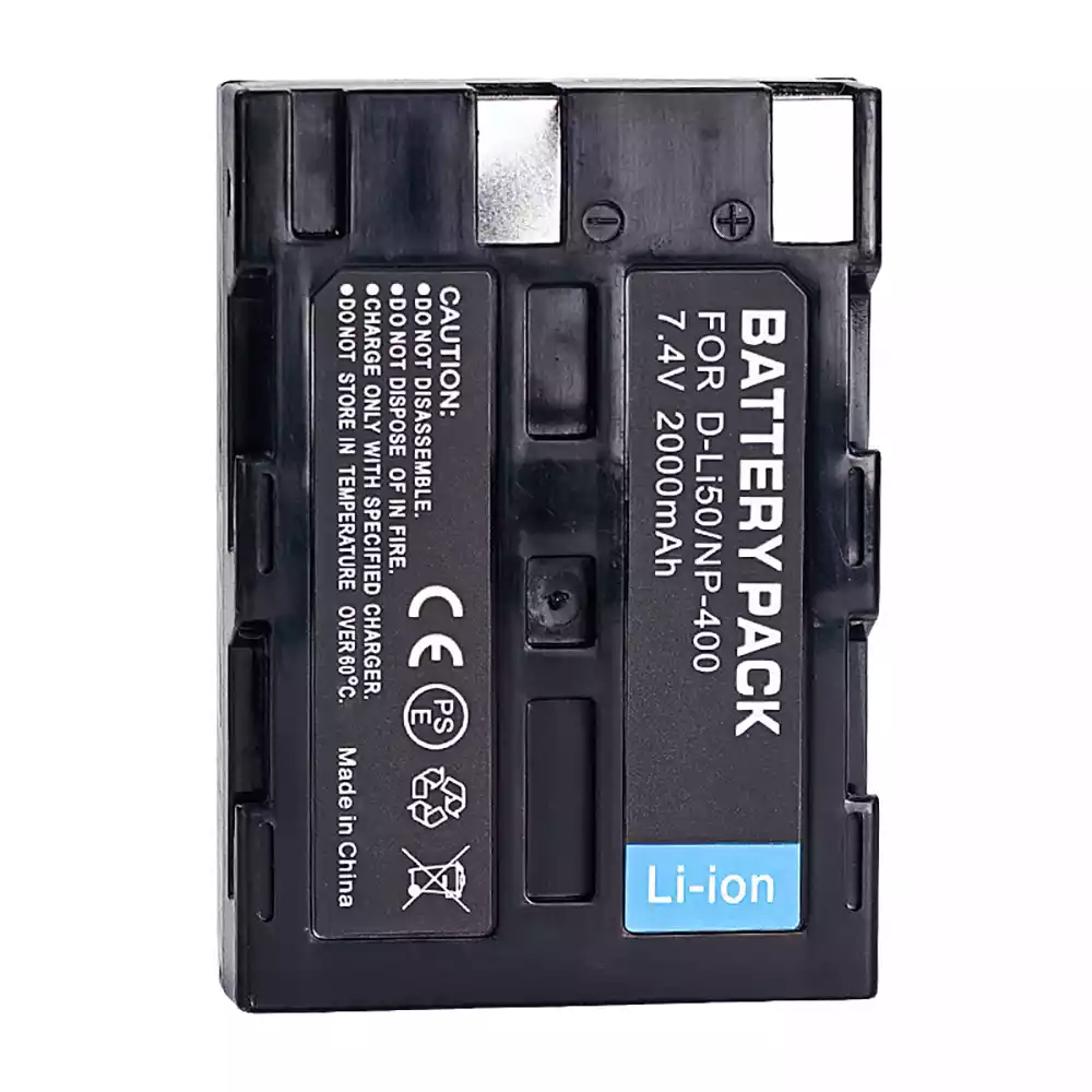 Replacement camera battery for Pentax K10D,Pentax K20D