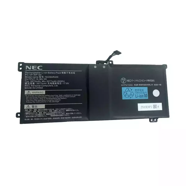 Genuine laptop battery for NEC PC-VP-WP154 N22SAR400