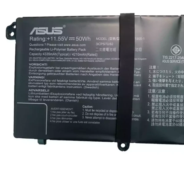 Genuine laptop battery for ASUS C31N1905-1 - Image 2