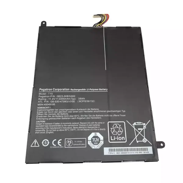 Genuine laptop battery for 0B23-00BS000 GB-S30-4739D2-0100 40049195