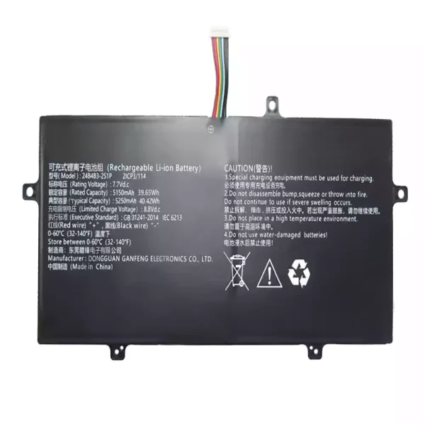 Genuine laptop battery for 24B4B3-2S1P