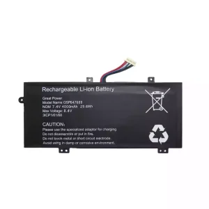 Genuine laptop battery for GSP647689