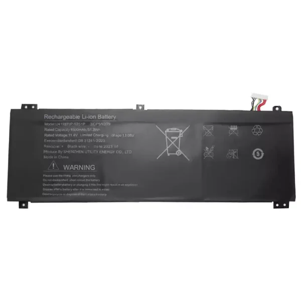 Genuine laptop battery for U419279PV-3S1P