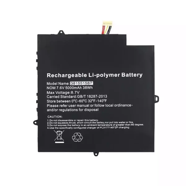 Genuine laptop battery for 38155158P Jumper EZBook X4 Pro