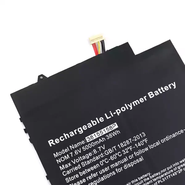 Genuine laptop battery for 38155158P Jumper EZBook X4 Pro - Image 3