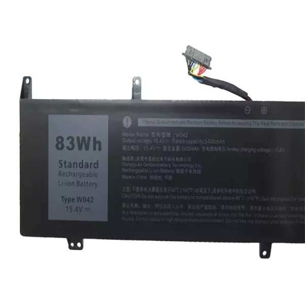 Genuine laptop battery for W042 - Image 3