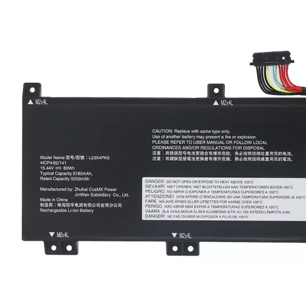 Genuine laptop battery for LENOVO L23M4PK5 L23B4PK5 L23X4PK5 L23C4PK5 L23D4PK5 - Image 3