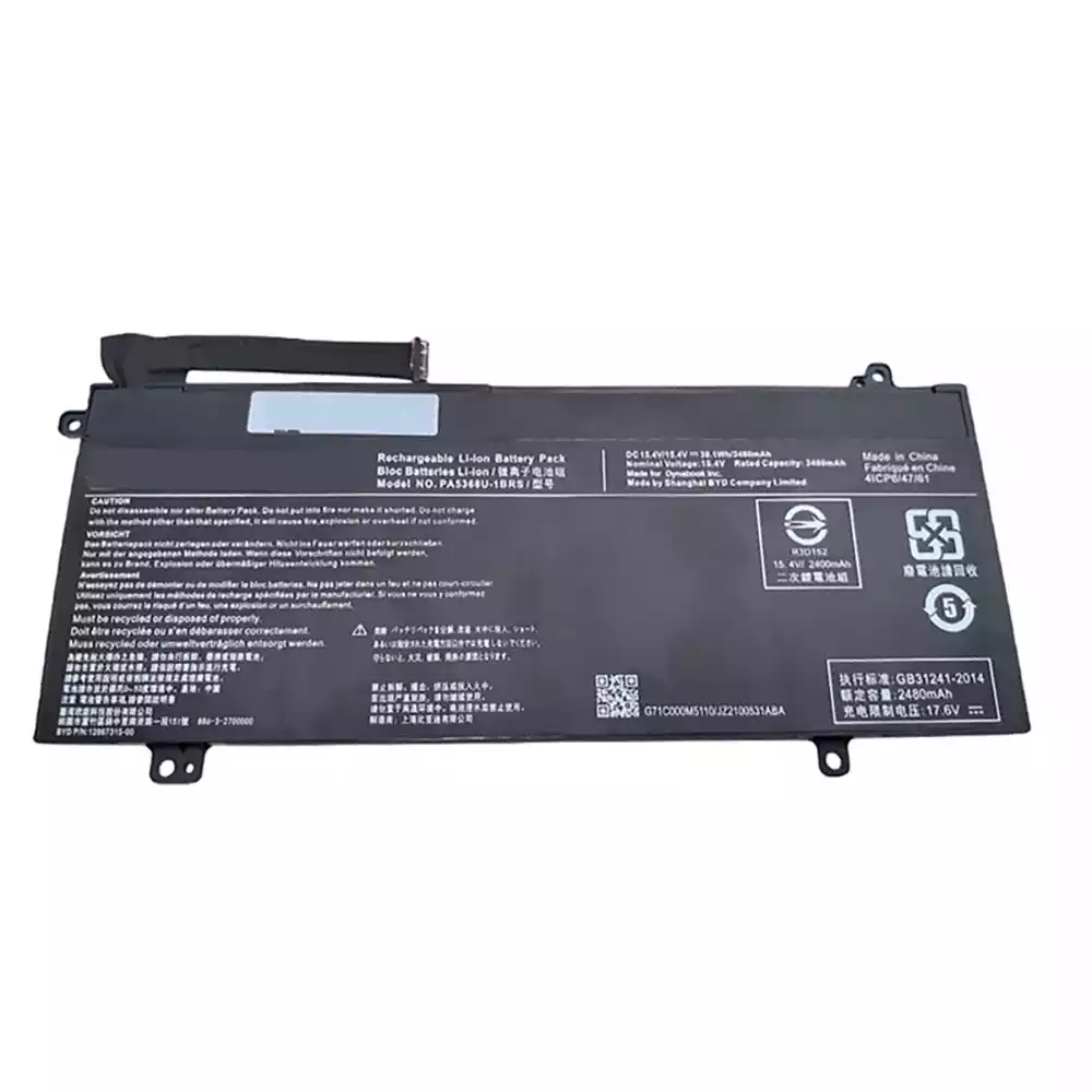 Genuine laptop battery for TOSHIBA PA5368-1BRS