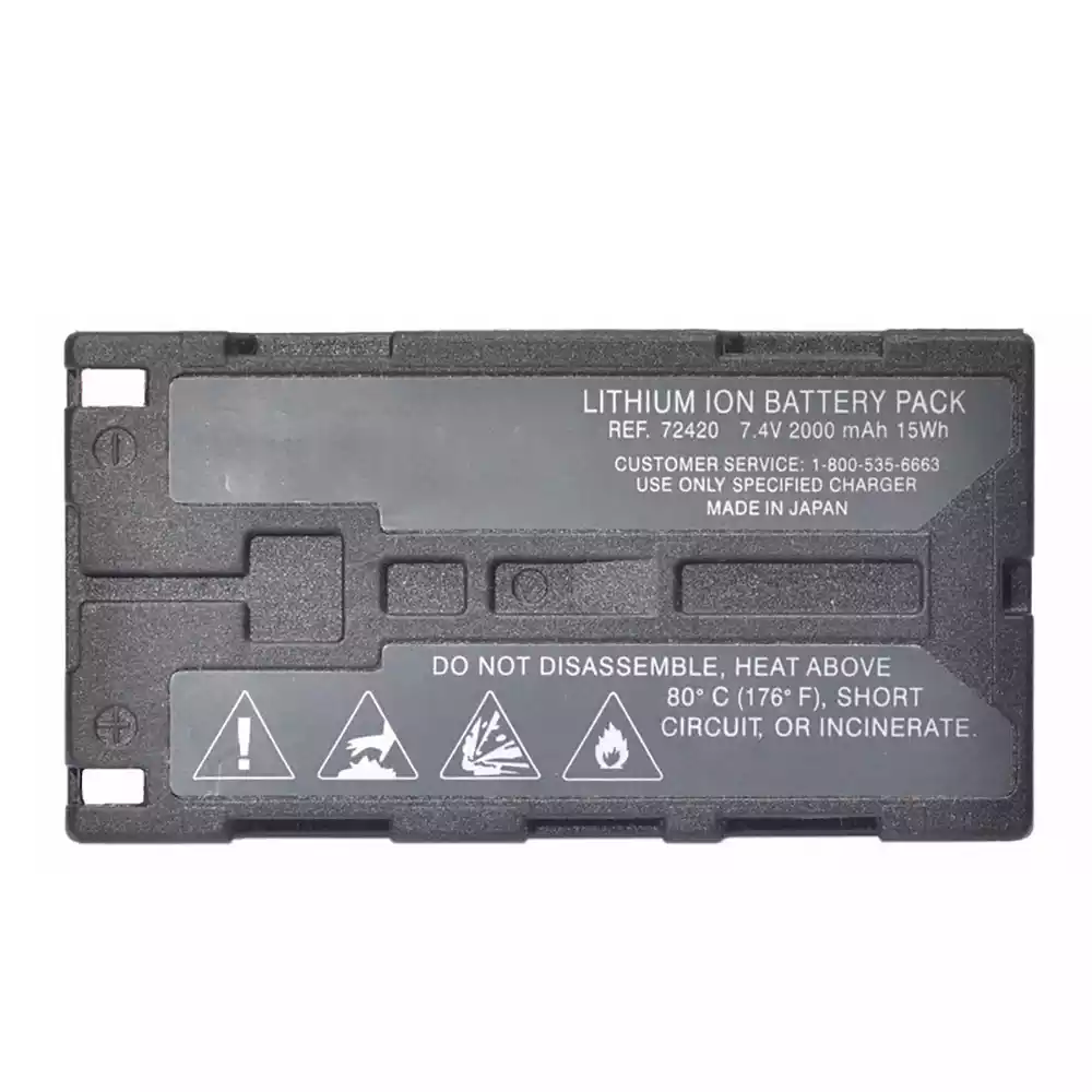 Replacement battery for 72420,welchallyn 14001 14010 14011 14021 14031