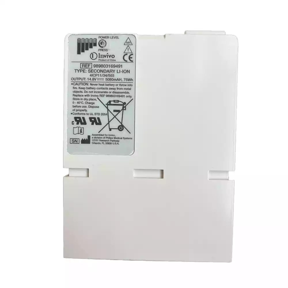 Replacement battery for Invivo 989803169491 Expression MRI 9093 Precess