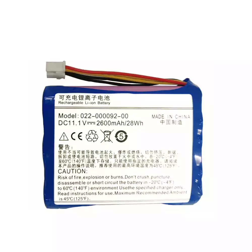 Replacement battery for COMEN 022-000092-00 COMEN H3