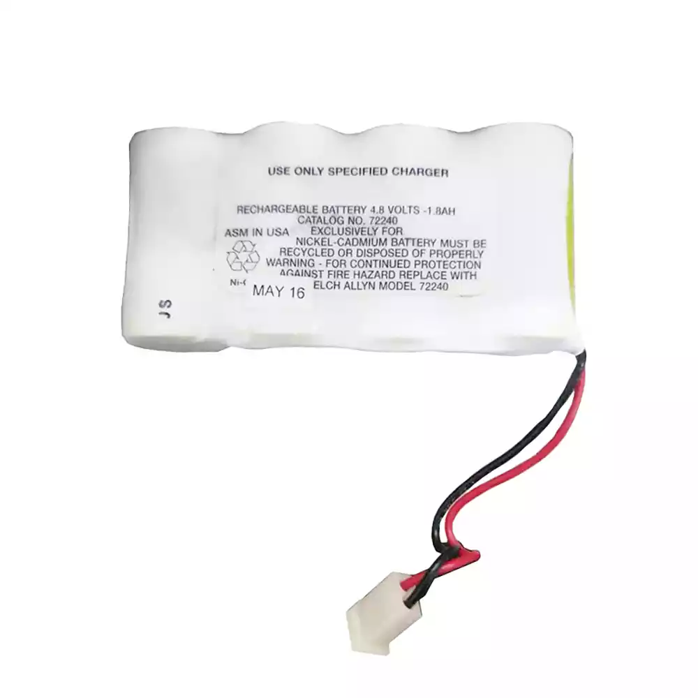Replacement battery for Welch Allyn B11261 7229 72240 12000