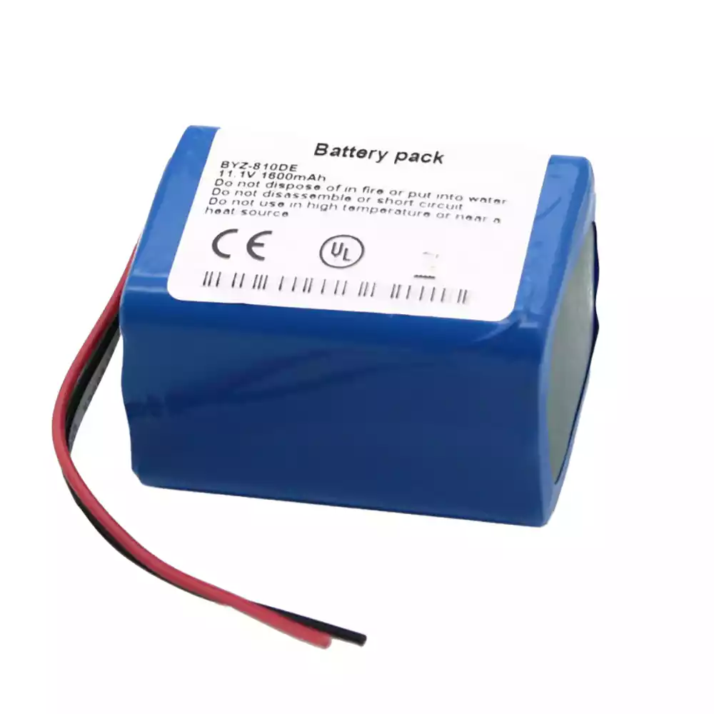 Replacement battery for BYS-820 BYZ-810T BYZ-810DE