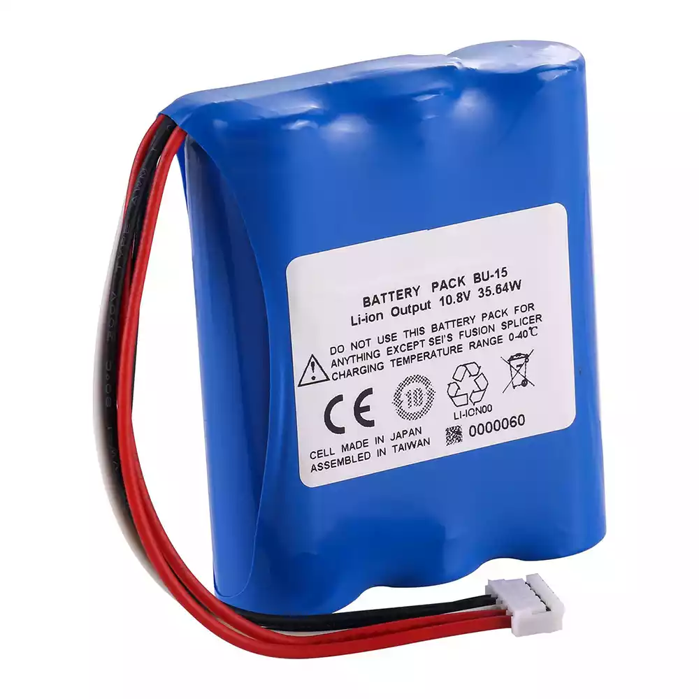 Replacement battery for Sumitomo BU-15 Sumitomo T-400S