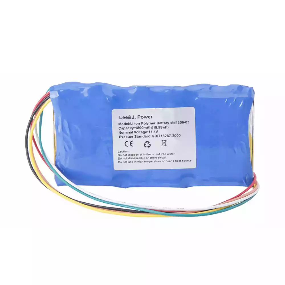 Replacement battery for XLD1306-03,Aricon ECG-3D