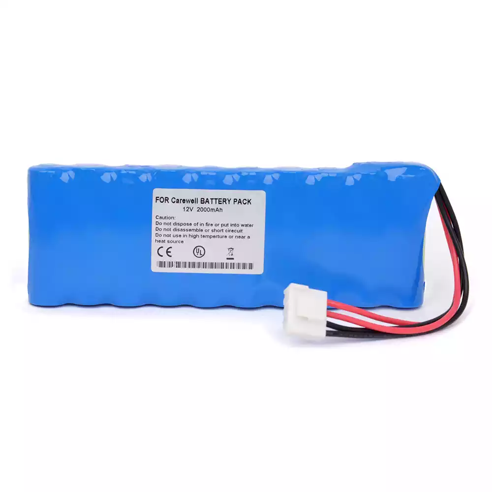 Replacement battery for Carewell ECG-1101,ECG-1101B,ECG-1101G