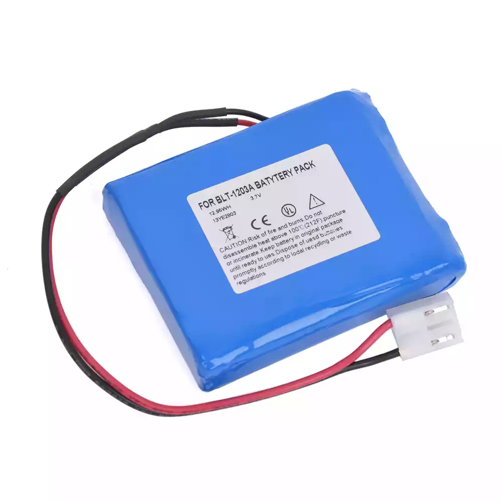 Replacement battery for BIOLICHT BLT-1203A