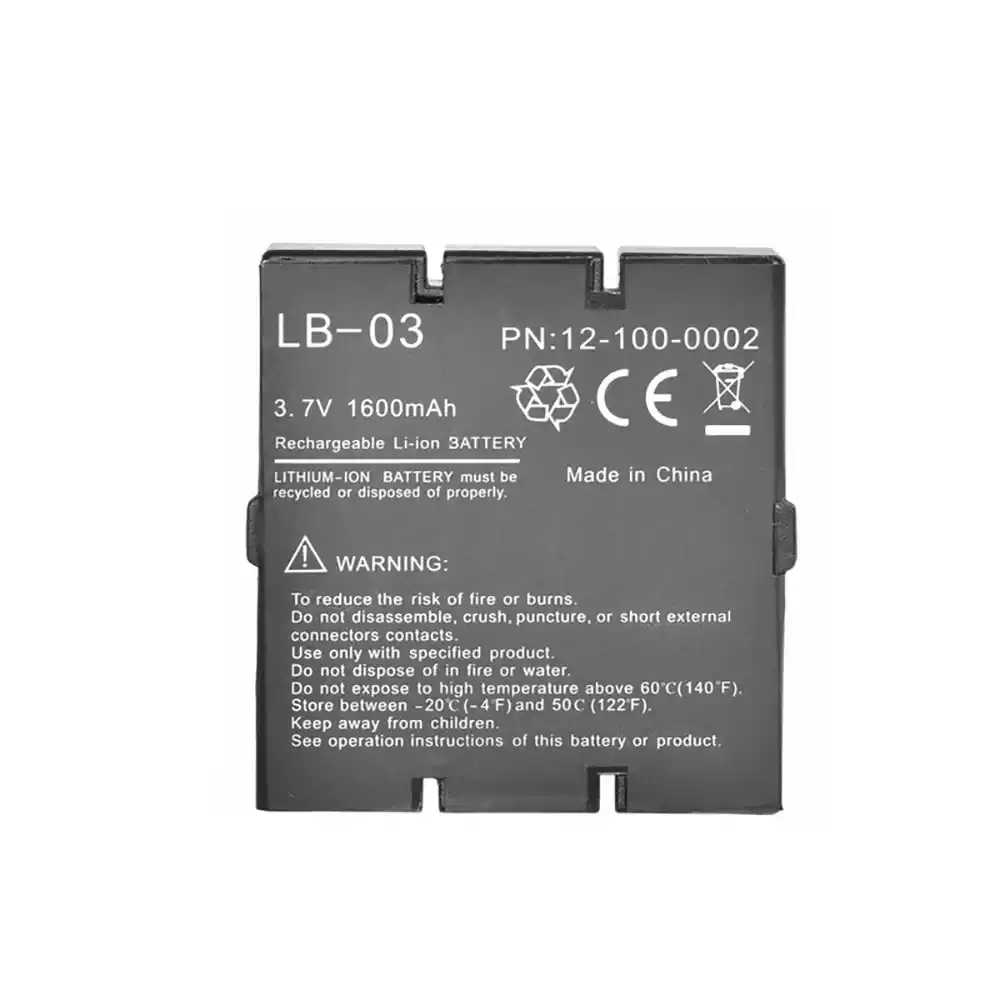 Replacement battery for BIOLICHI LB-03 M800