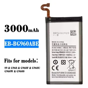 Genuine cell phone battery EB-BG960ABE for Samsung S9 SM-G9600/DS/G960/G960F/G960U/G960W
