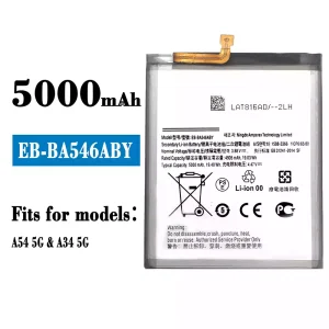 Genuine cell phone battery EB-BA546ABY for Samsung A54/A34 5G
