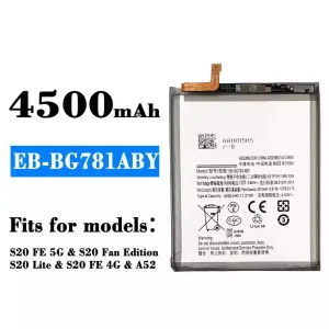Genuine cell phone battery EB-BG781ABY for Samsung Galaxy A52/S20 FE 5G/S20 Fan Edition/S20 Lite/S20 FE 4G