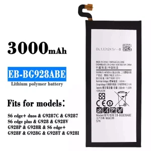 Genuine cell phone battery EB-BG928ABE for Samsung S6 edge+ duos/S6 edge plus/S6 edge+