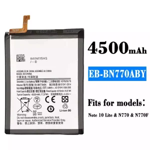 Genuine cell phone battery EB-BN770ABY for Samsung Note 10 Lite