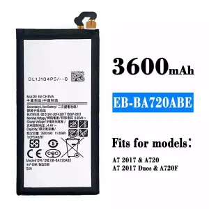 Genuine cell phone battery EB-BA720ABE for Samsung A7 2017