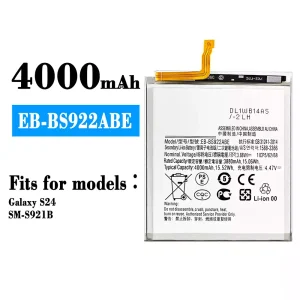 Genuine cell phone battery EB-BS922ABE for Samsung Galaxy S24