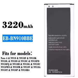 Genuine cell phone battery EB-BN910BBE for Samsung Note 4