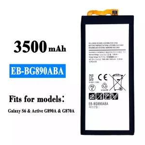 Genuine cell phone battery EB-BG890ABA for Samsung Galaxy S6