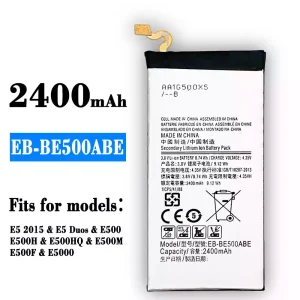 Genuine cell phone battery EB-BE500ABE for Samsung E5 2015