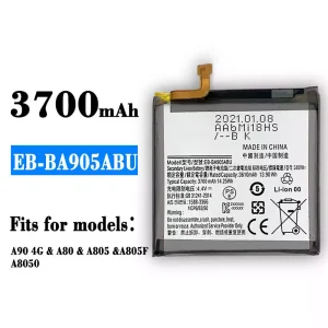 Genuine cell phone battery EB-BA905ABU for Samsung A90 4G,A80