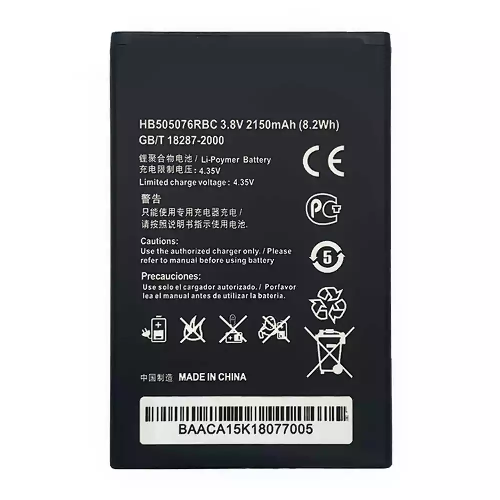 Genuine cell phone battery HB505076RBC for HUAWEI Y3 2 / HonorBee 2 / Ascend Y600 / Ascend G700 - Image 4