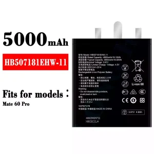 Genuine cell phone battery HB507181EHW-11 for HUAWEI Mate 60 Pro
