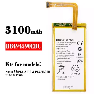 Genuine cell phone battery HB494590EBC for HUAWEI Honor 7