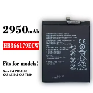 Genuine cell phone battery HB366179ECW for HUAWEI Nova 2