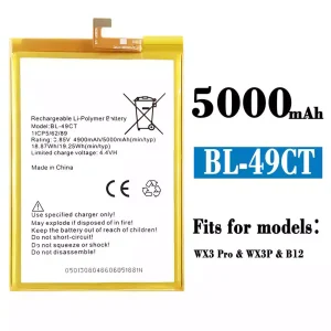 Genuine cell phone battery BL-49CT for Tecno WX3 Pro