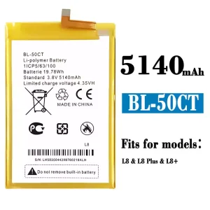 Genuine cell phone battery BL-50CT for Tecno L8 / L8+ / L8 Plus
