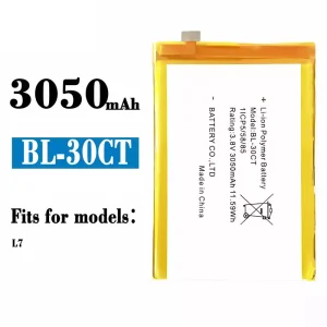 Genuine cell phone battery BL-30CT for Tecno L7