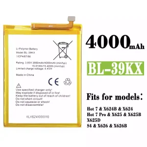 Genuine cell phone battery BL-39KX for Infinix Hot 7 / Hot 7 Pro