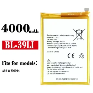 Genuine cell phone battery BL-39Li for ITEL A56