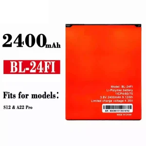 Genuine cell phone battery BL-24FI for ITEL S12/A22 Pro
