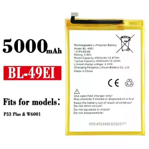 Genuine cell phone battery BL-49EI for ITEL P33 Plus