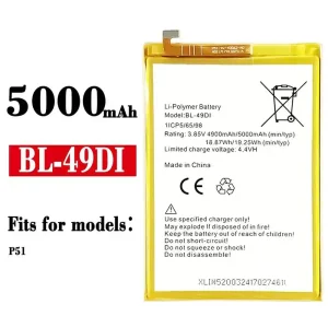 Genuine cell phone battery BL-49DI for ITEL P51