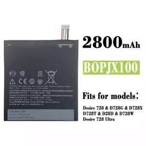 Genuine cell phone battery B0PJX100 for HTC Desire 728 / D728G / D728X /D728T / D728W / Desire 728 Ultra