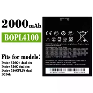 Genuine cell phone battery BOPL4100 B0PL4100 for HTC Desire 526G+ dual sim / Desire 526G dual sim