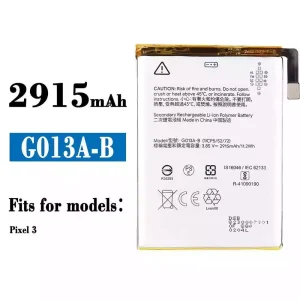 Genuine cell phone battery GO13A-B G013A-B for Google pixel 3