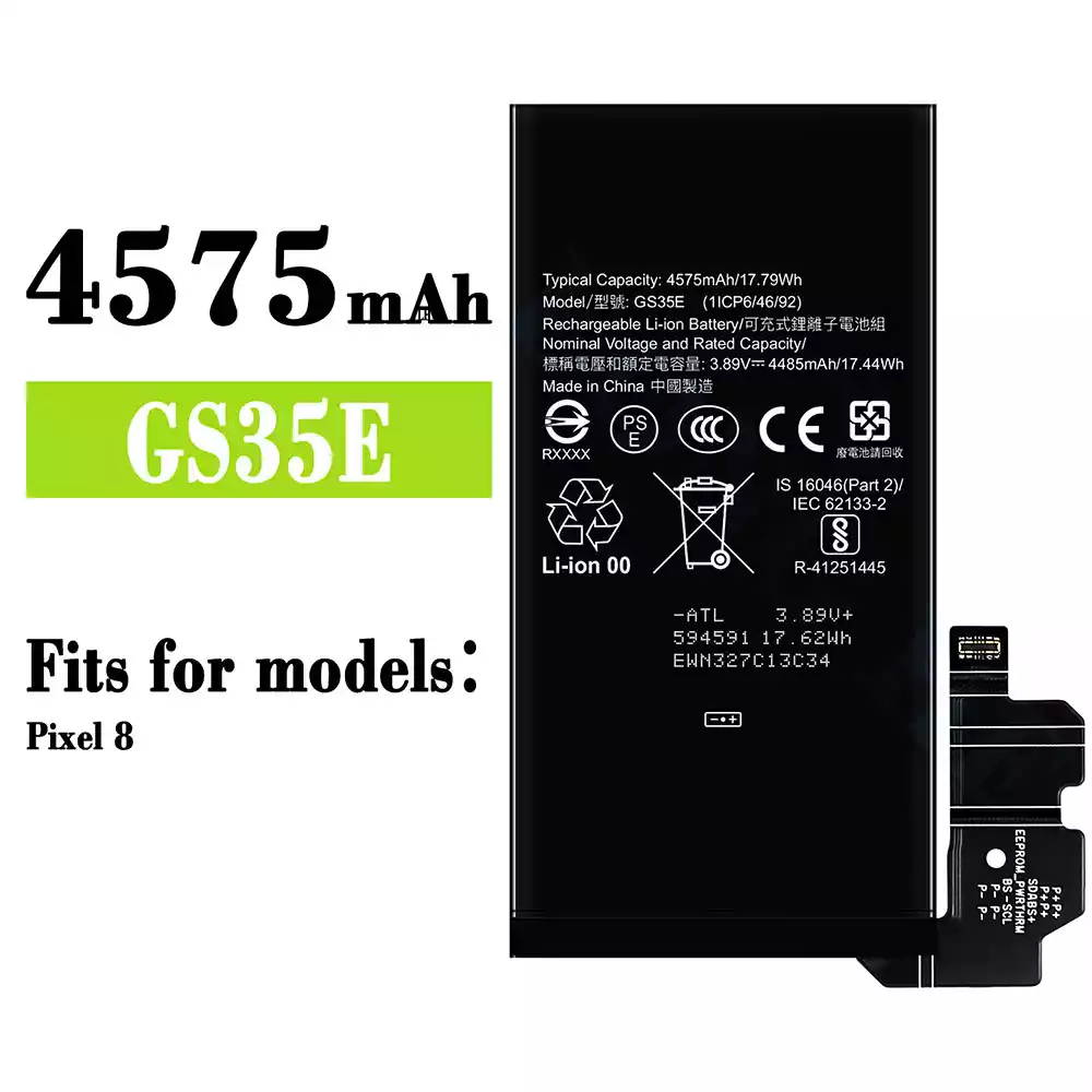 Genuine cell phone battery GS35E for Google Pixel 8