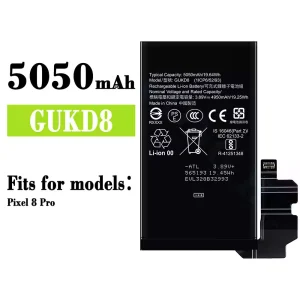 Genuine cell phone battery GUKD8 for Google Pixel 8 Pro